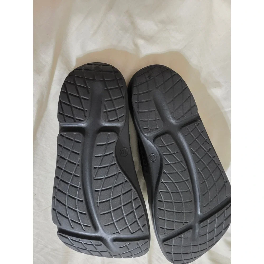 Hurley Mens Black Foam Flip Flop Sandals Thong Slides Size 10 fit like 8s